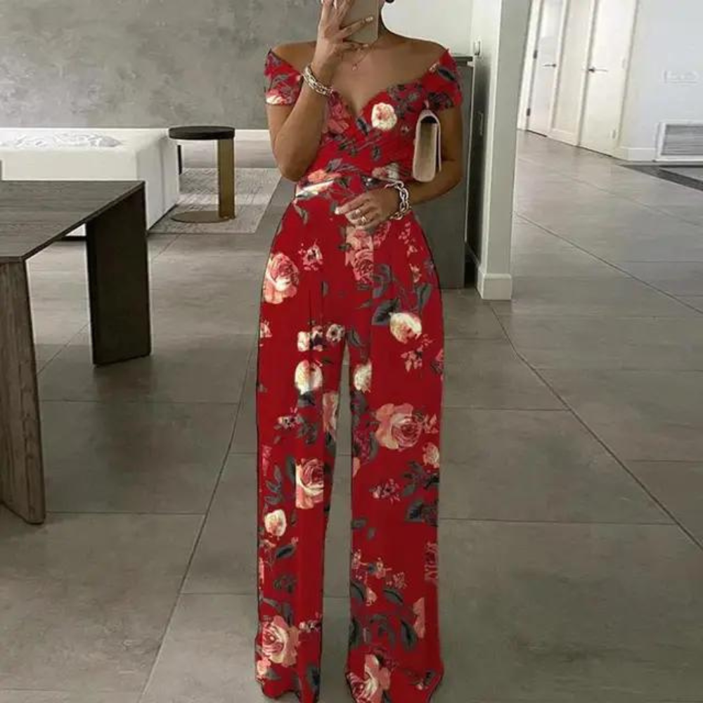 Stilla | Elegante Off Shoulder Jumpsuit