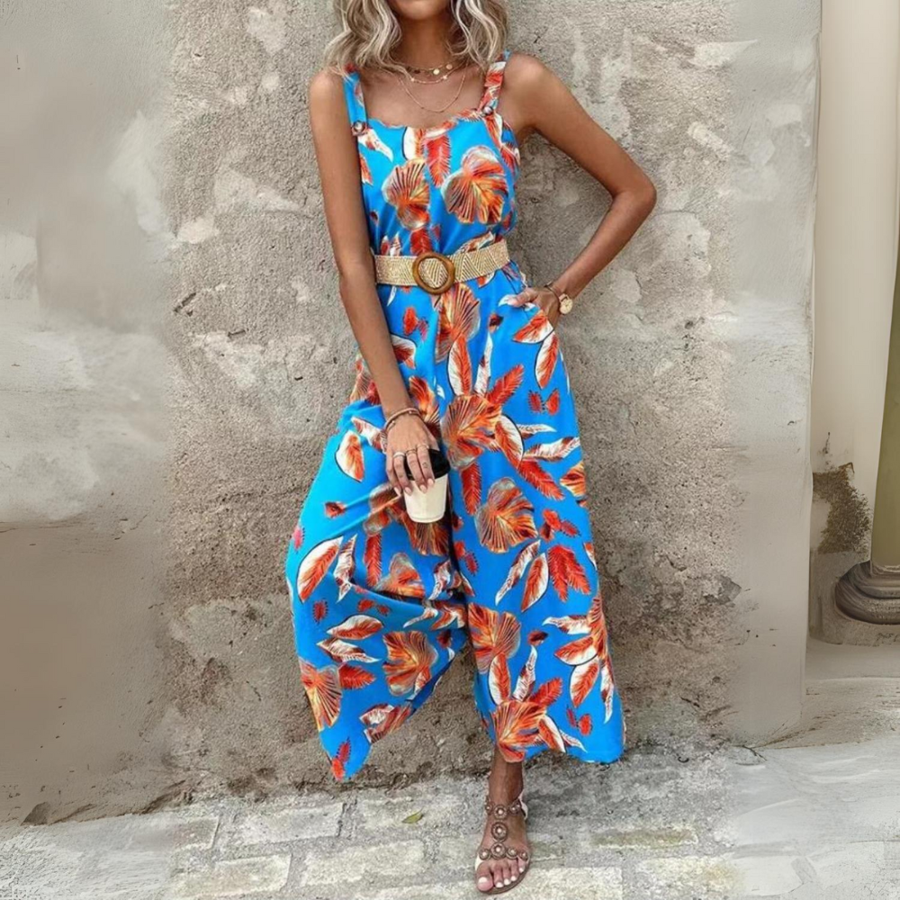 Stilla | Elegante Blomster Jumpsuit