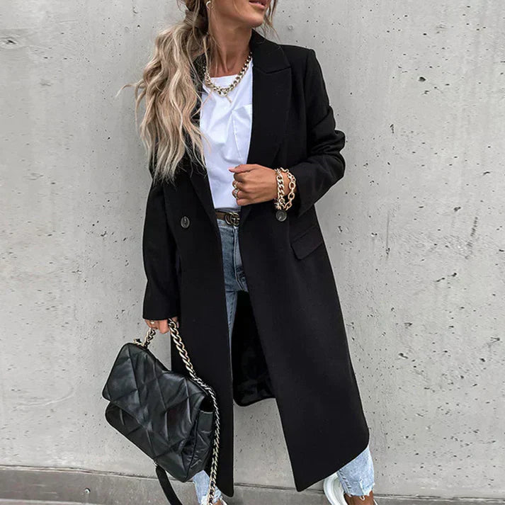 Stilla | Luksus Tweed Plaid Jakke