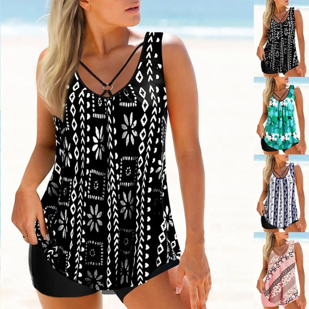 Stilla | Modebevidste Printed Badeshorts