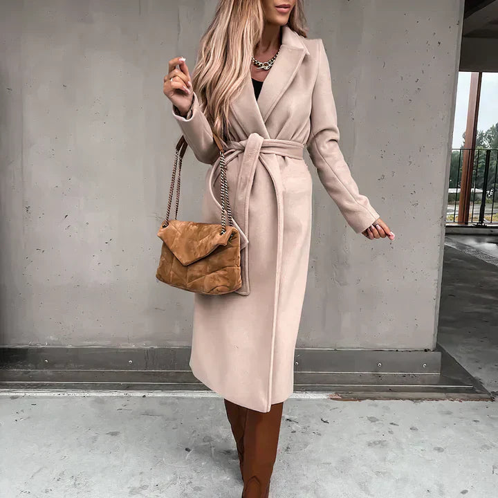 Stilla | Uldblanding Trenchcoat Til Kvinder