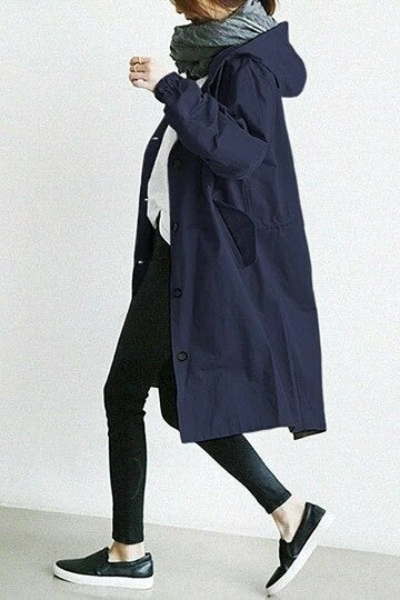 Stilla | Elegant bomulds trench