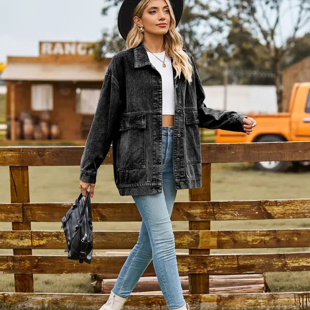 Stilla | Denimjakke Rooney