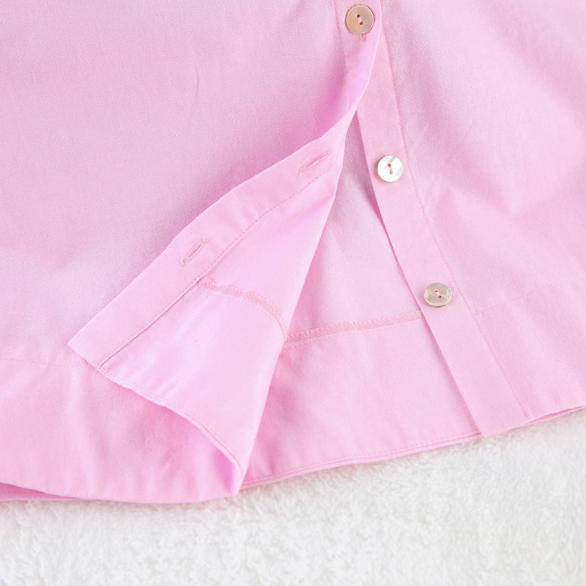 Dame afslappet skjorte med lange ærmer Stilla