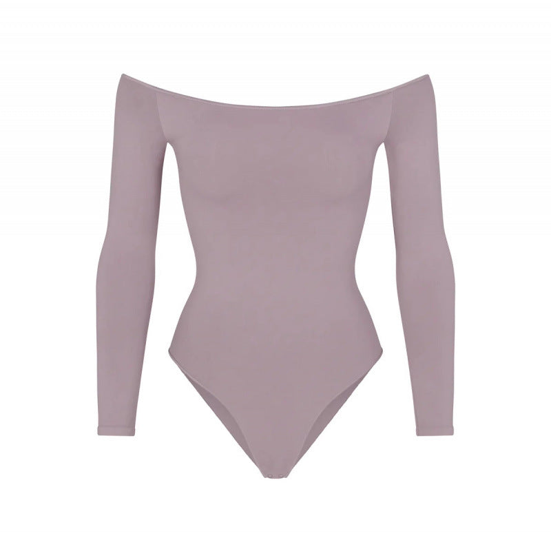 Dame Off-Shoulder Langærmet Bodysuit Stilla