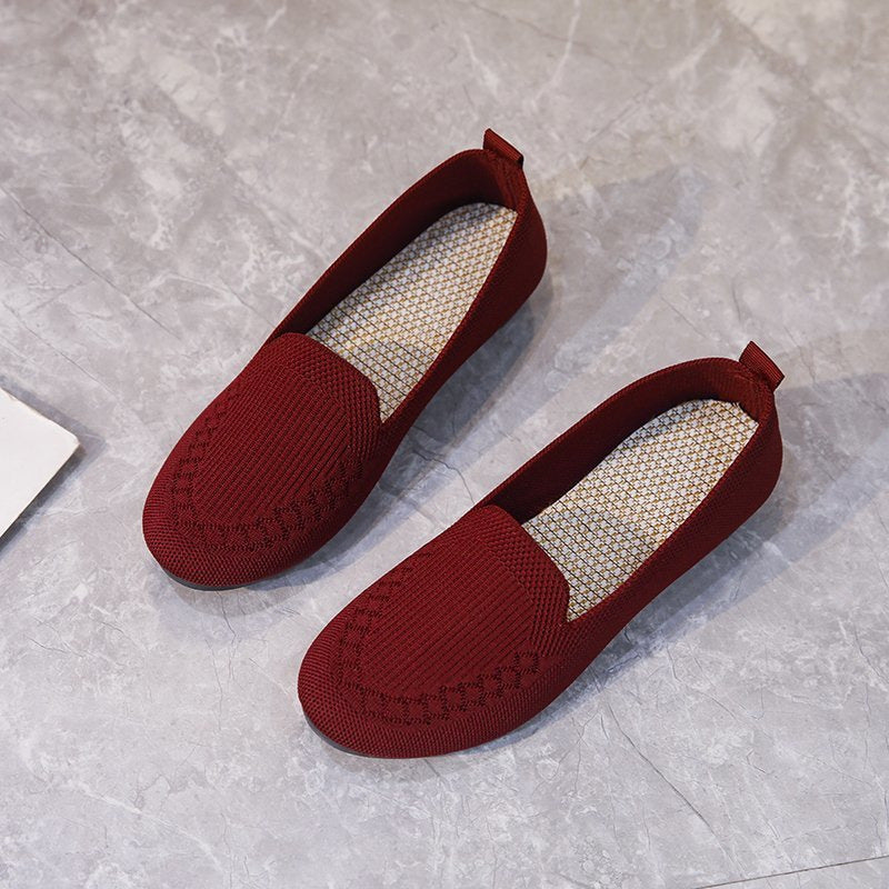 Dame elastiske Slippers med åndbart overmateriale Stilla