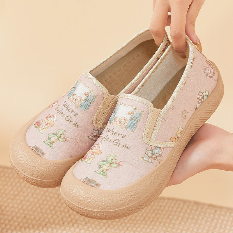 Dame Komfortable Slip-On Hjemmesko med legende Design Stilla