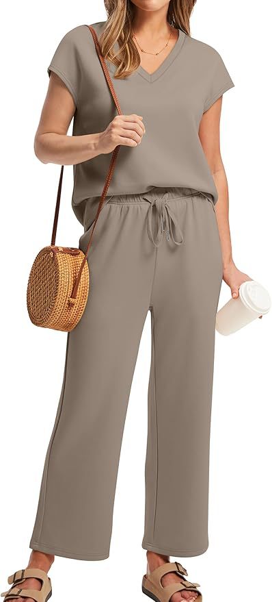 Dame afslappet jumpsuit med bredt ben Stilla