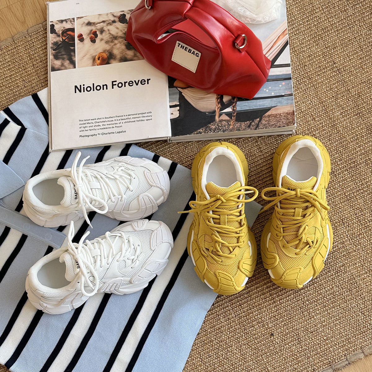 Femme Let Mode Sneakers Stilla
