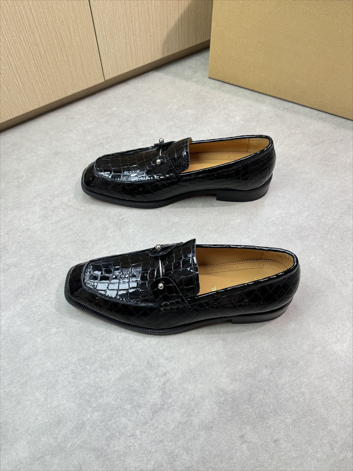 Herre polerede Dress Oxfords Stilla