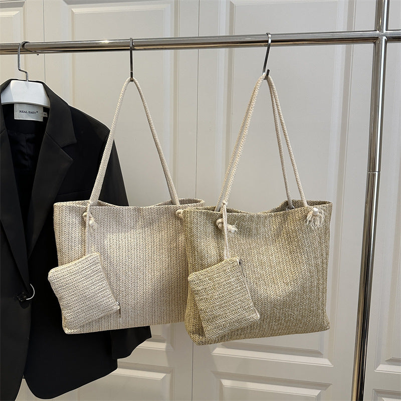 Femme Vævet Tote Bag Stilla