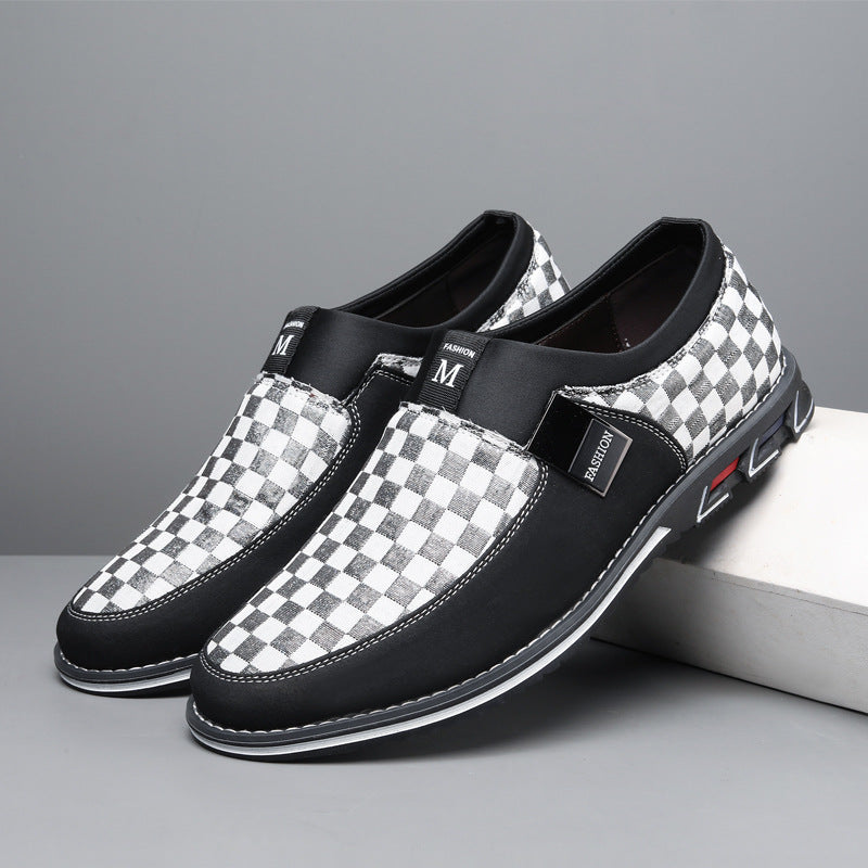 Herre stilfulde slippers skakbræt sneakers Stilla