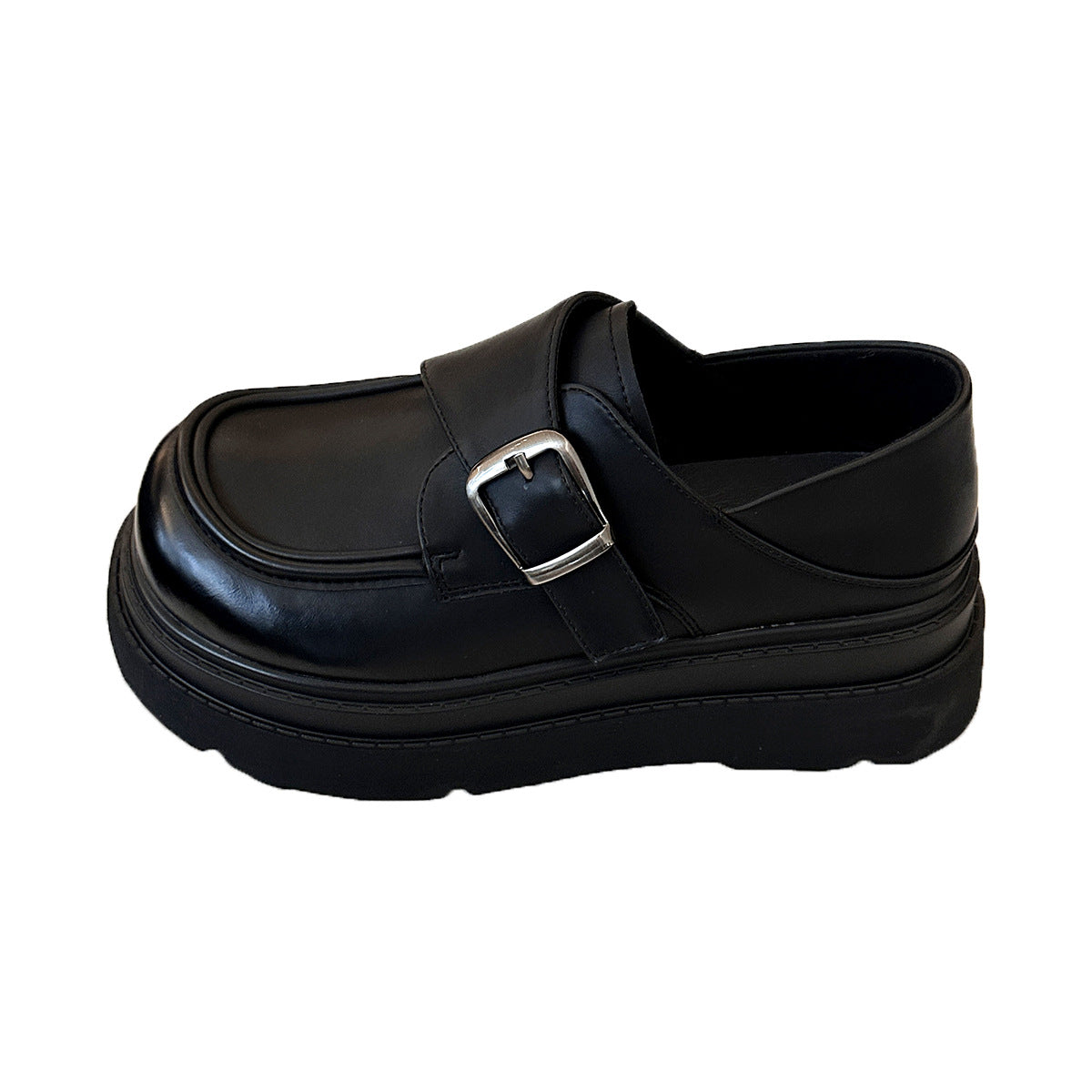 Femme Mode Chunky Slip-On Loafers Stilla
