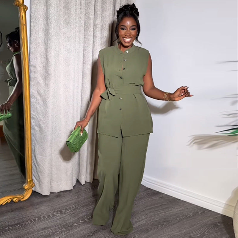 Femme Målsyet Jumpsuit Sættet Stilla