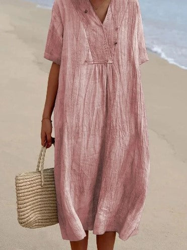Stilla | Linned Let Sommerkjole