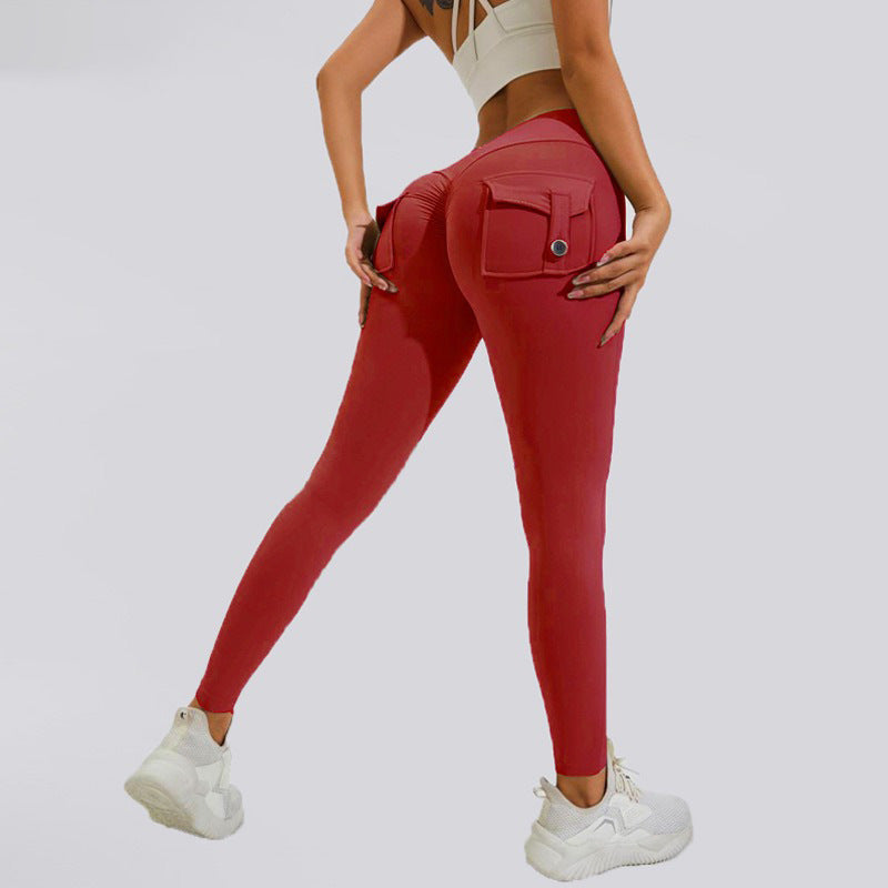 Damer Sporty Leggings med praktiske lommer Stilla
