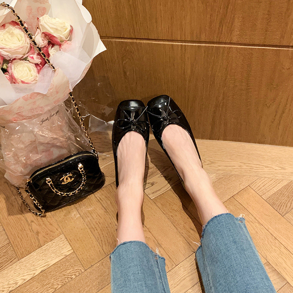 Dame Metallic Ballerinas Stilla