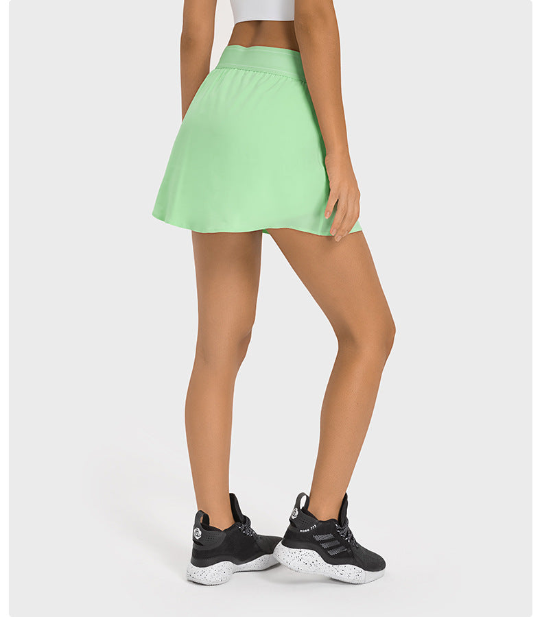 Stilla | Waist Kølende Tennis Skort Hurtigtørrende, Åndbar & Indbyggede Shorts