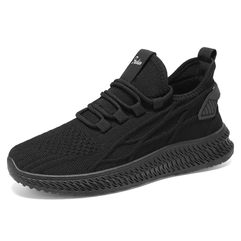 Dame Åndbare Fitness-Sneakers med elastisk snøresystem og stødabsorberende sål Stilla