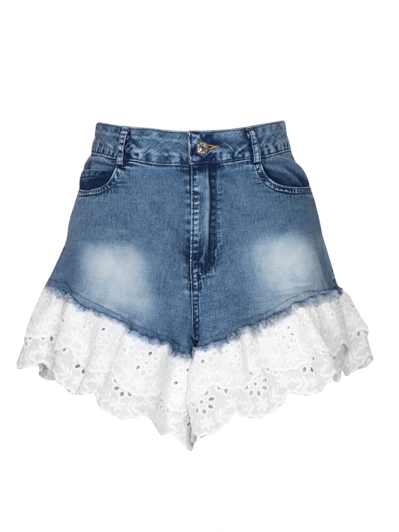 Femme Denim Spidstopper Shorts Stilla