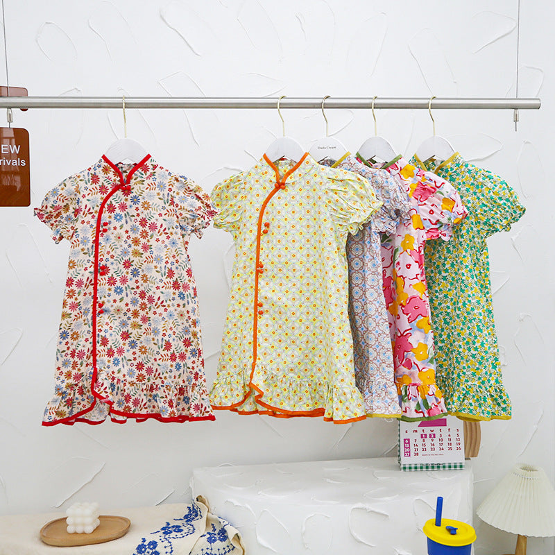 Femme Blomsterprint Kjole Stilla
