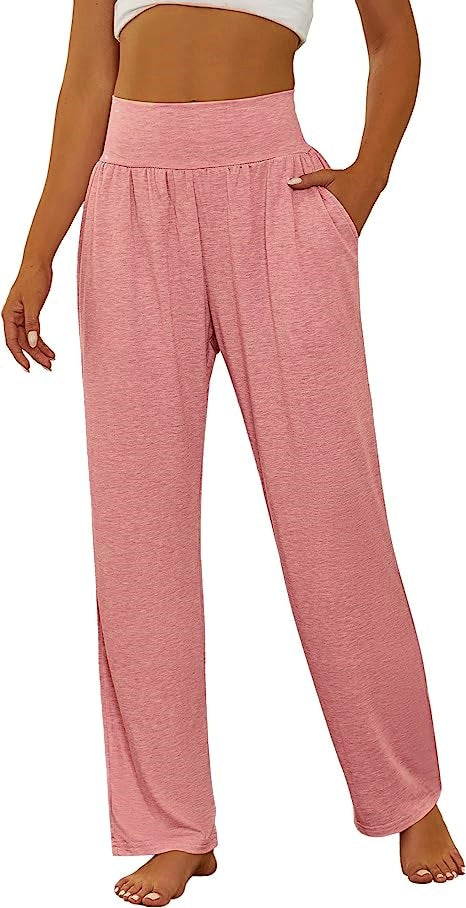 Dame afslappede fritidsbukser med høj talje og praktiske lommer Stilla