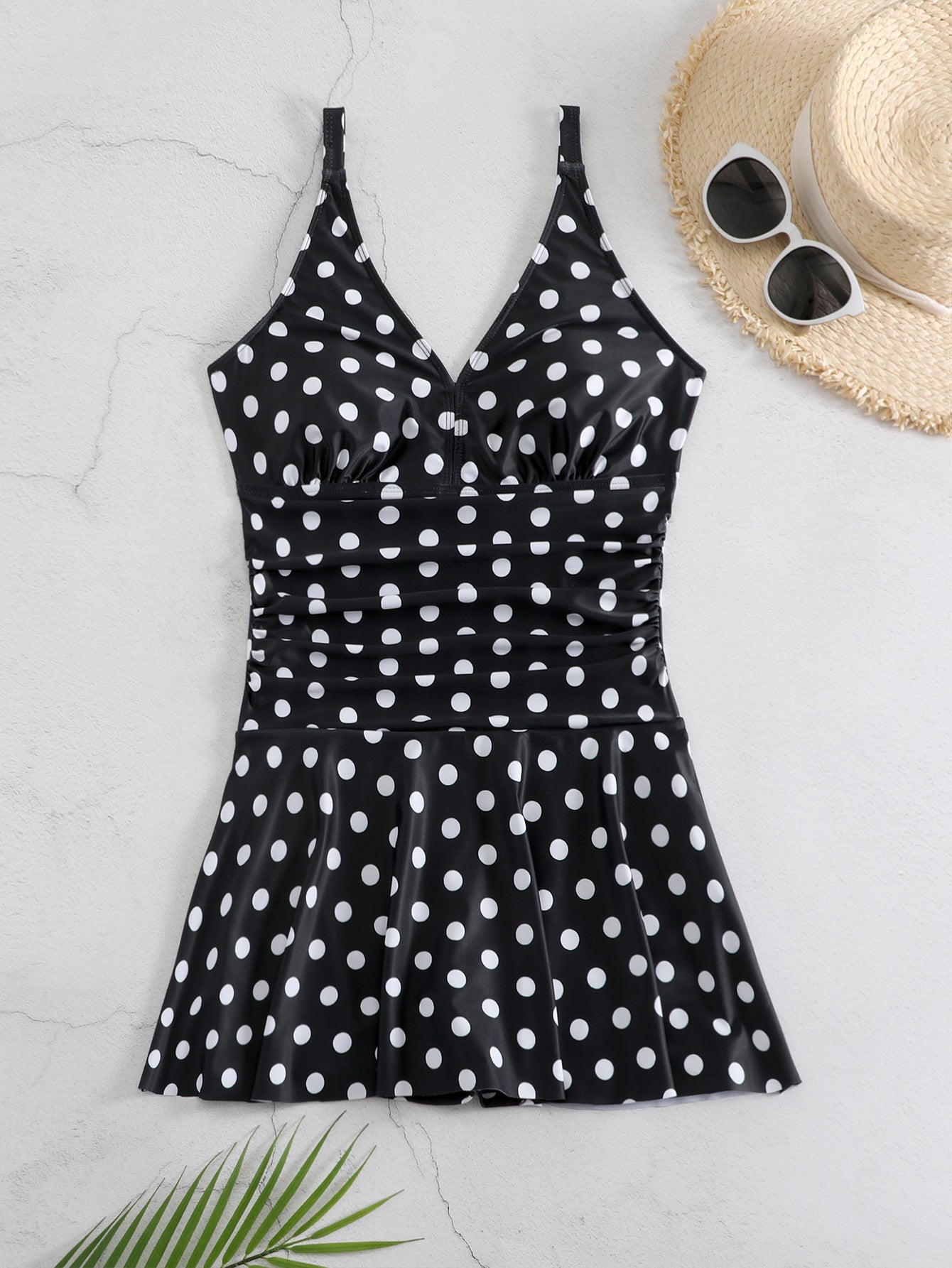 Dame Farverige Polka-Dots Badetøj Stilla