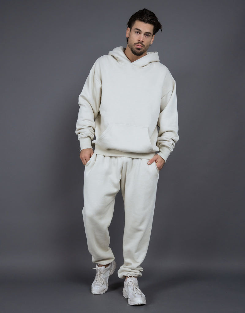 Herrer Behagelig Hoodie og Joggingbukser Sæt Stilla