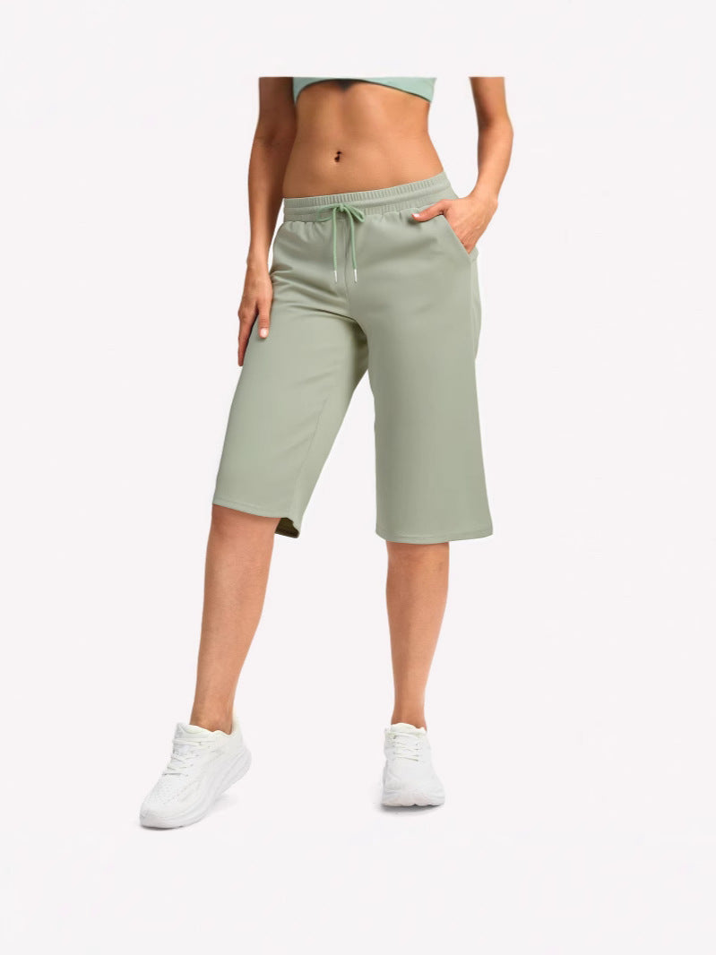 Dame Sporty Bermudashorts med praktiske lommer Stilla