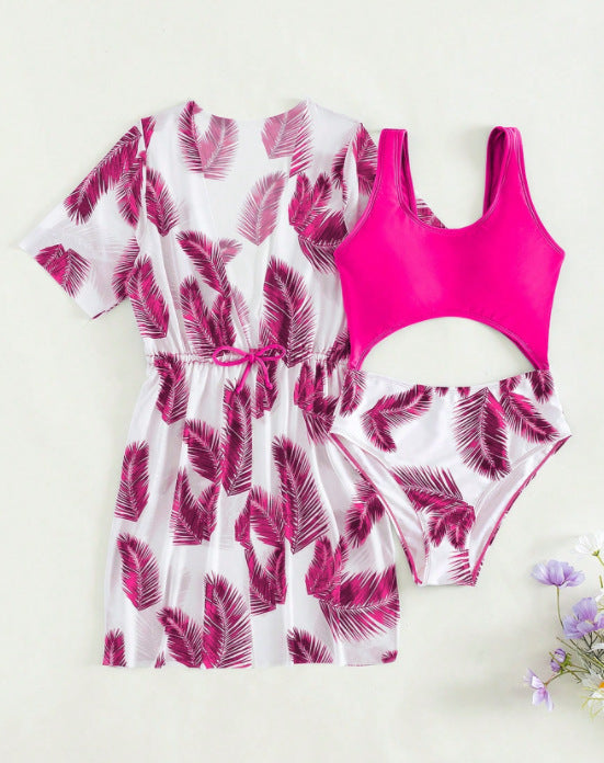 Dame Tropical Print Badetøj Sæt Stilla