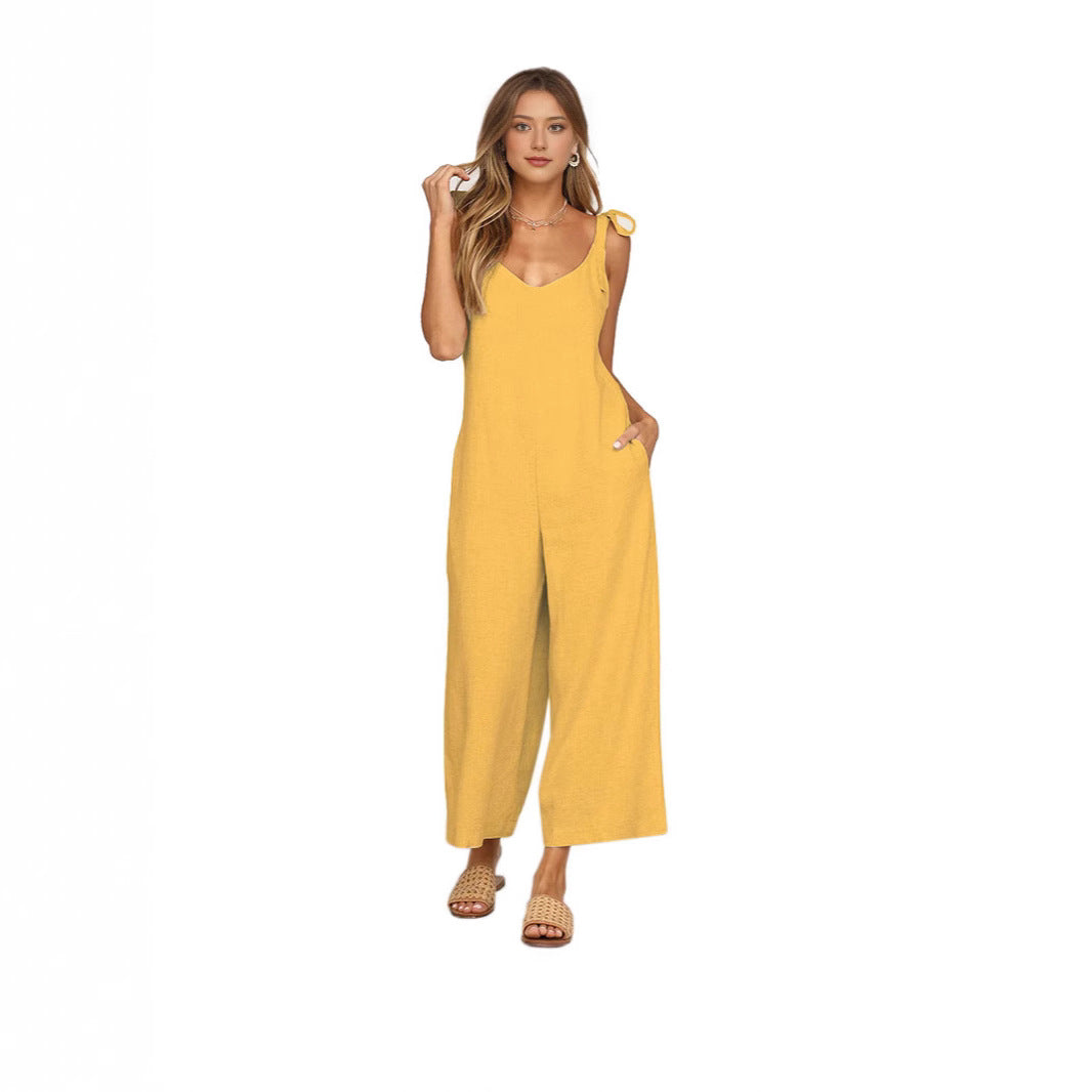 Dame Løs Jumpsuit Stilla