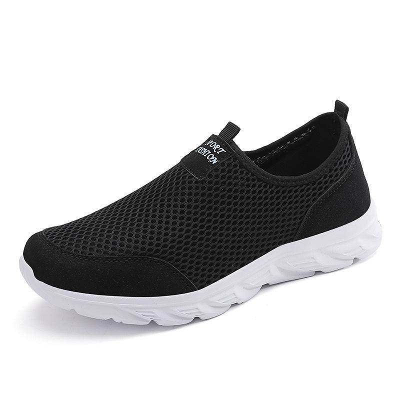 Herrer Åndbare Slip-On Walking Sneakers Stilla