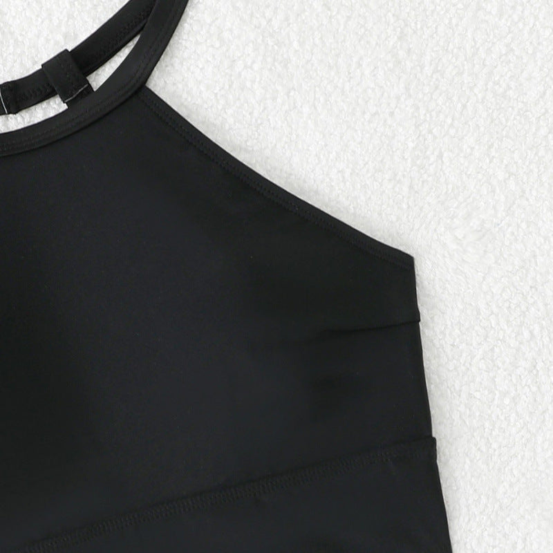 Dame Sport-Bikini med højt skåret bund og moderne Racerback Stilla