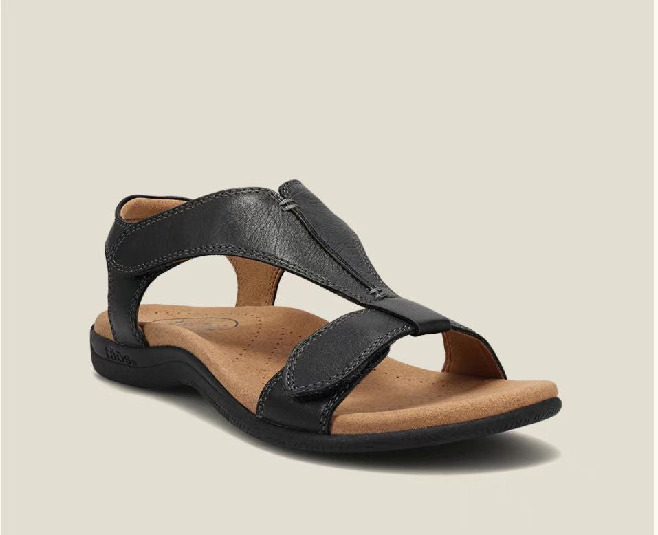 Dame fritidssandaler med justerbare remme og ergonomisk fodseng Stilla