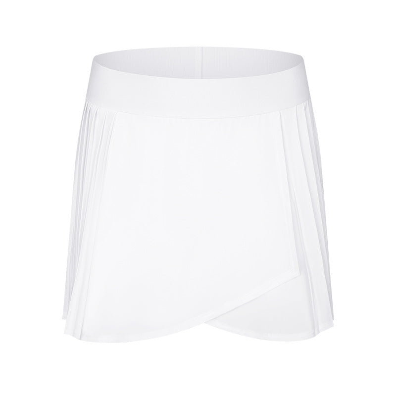 Stilla | Cooled Tennis Skort Plisseret, Krydset Foran, Indbyggede Shorts