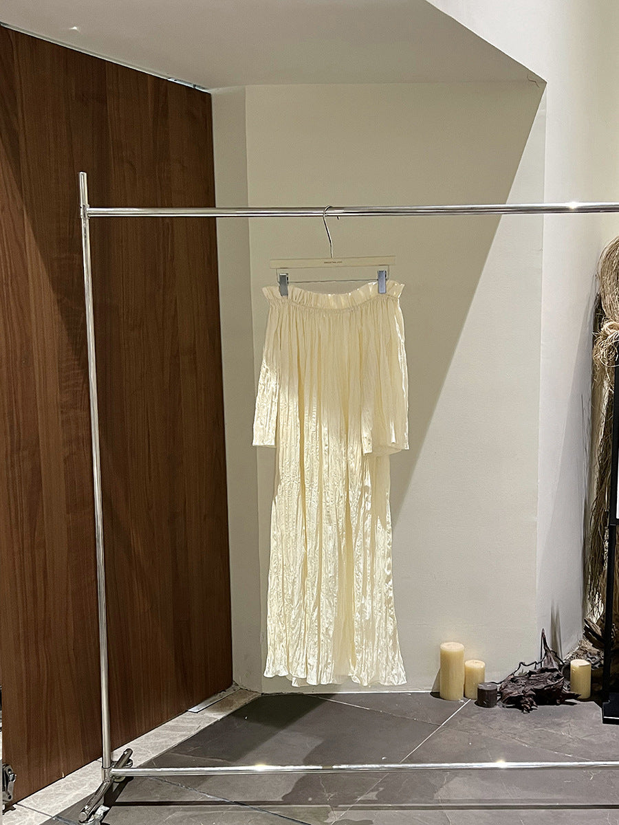 Dame løst skåret jumpsuit med elastisk bånd Stilla