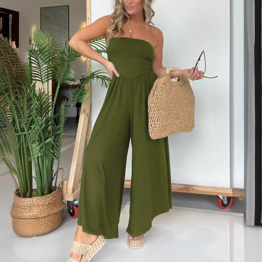 Kvinde Strapless Bred Ben Jumpsuit Stilla 1750322261