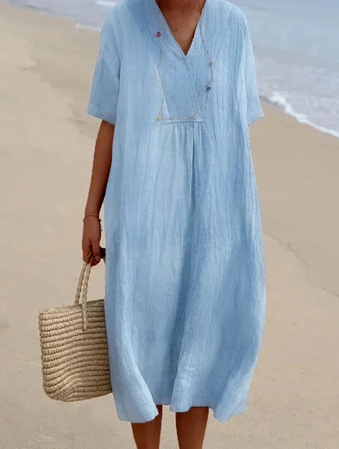 Stilla | Linned Let Sommerkjole