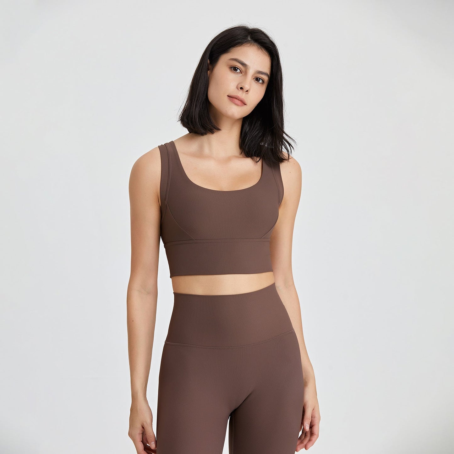 Stilla | Strength Nude Feel Yoga Bra Beauty Back Push up Fitness Vest Til Kvinder