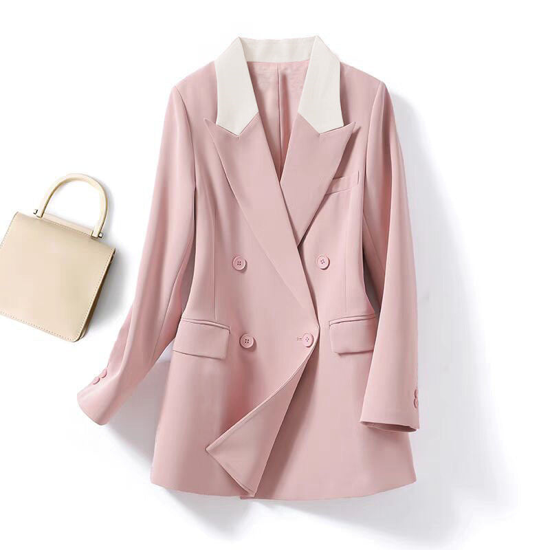 Dame elegant dobbeltknappet blazer Stilla
