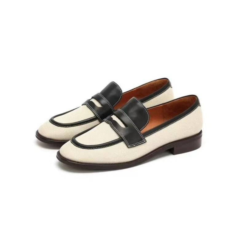 Femme Dato Slip-On Loafer med stilfuld accent Stilla