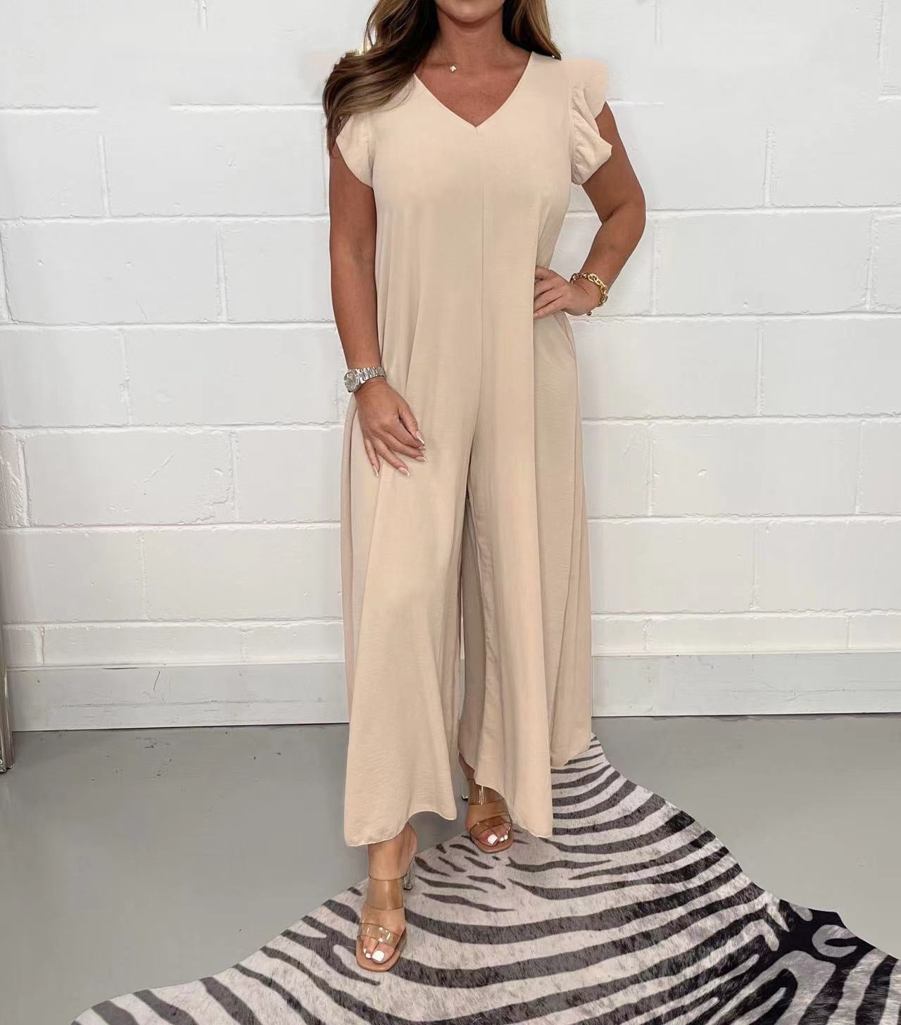 Dame luftig jumpsuit med voluminøs snit Stilla