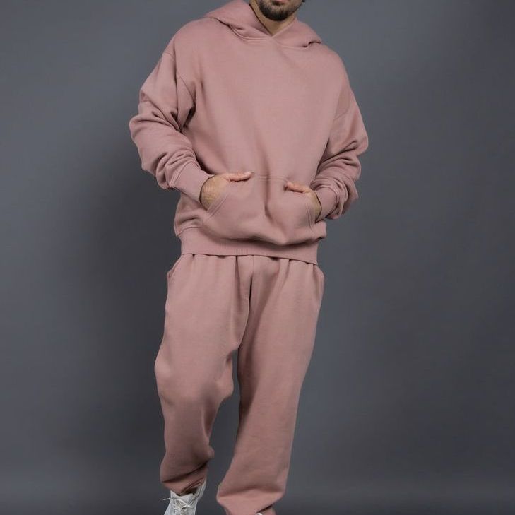 Herrer Behagelig Hoodie og Joggingbukser Sæt Stilla