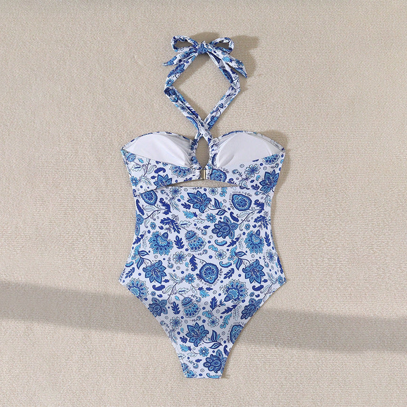 Dame Cut-Out Halter Neck Enstykke Badetøj Stilla