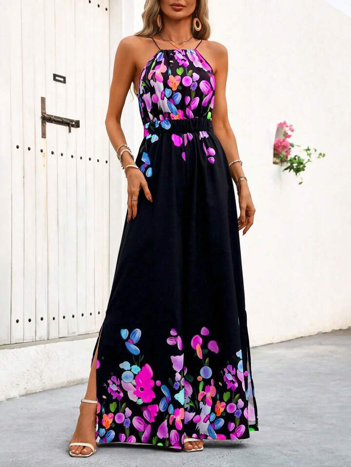Dame Blomster Bred Ben Jumpsuit Stilla