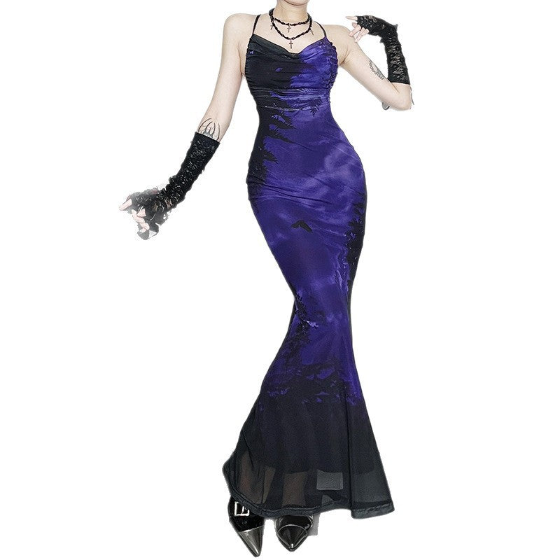 Dame Elegant Havfrue Aftenkjole Stilla