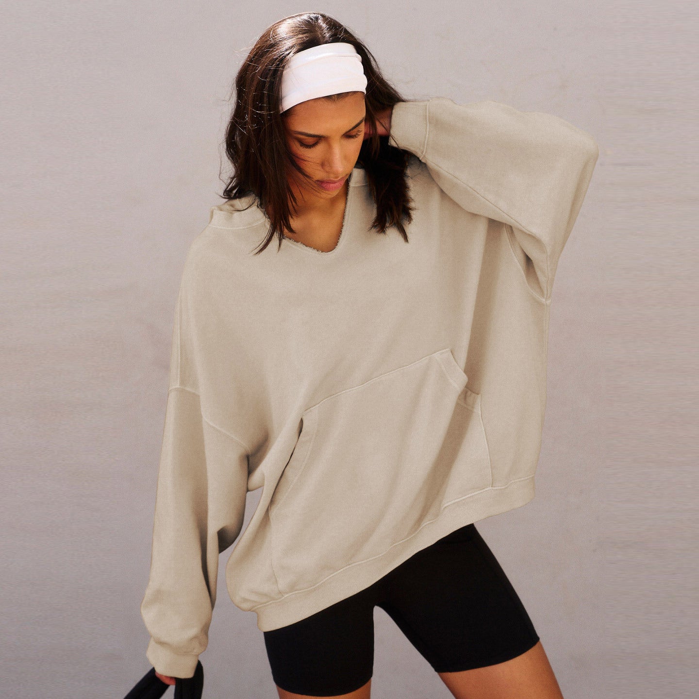 Damer Komfortabel Oversized Sweater med legende detaljer Stilla