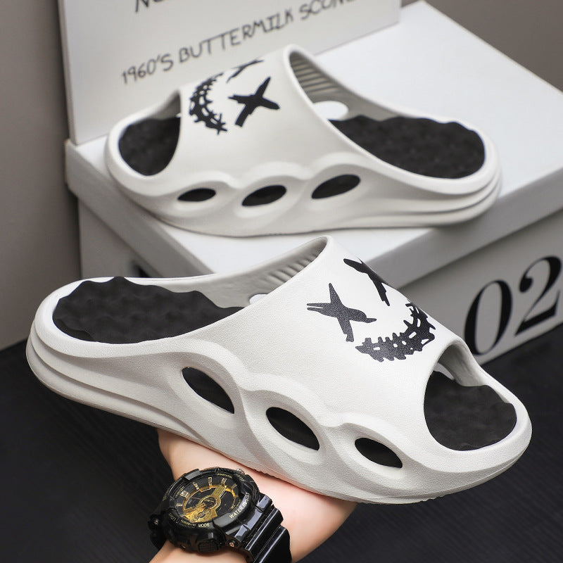 Dame Behagelige Slip-On Hjemmesko med skridsikker sål og åndbart design Stilla