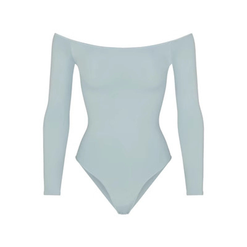Dame Off-Shoulder Langærmet Bodysuit Stilla