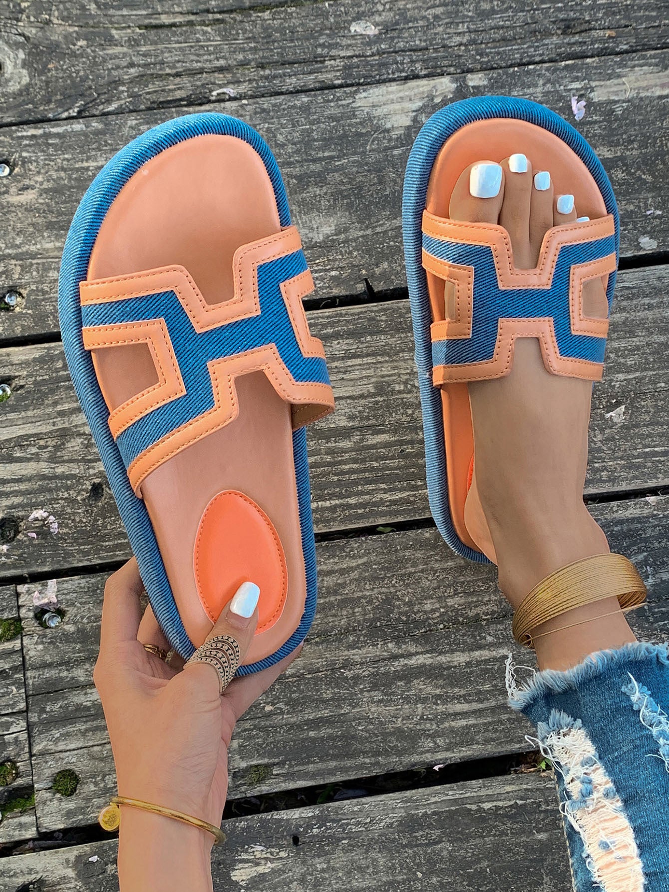 Dame Behagelige Tådelte Pantofler med moderne design og ergonomisk fodseng Stilla